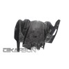 Tekarbon, Replacement Rear Hugger, for Ninja 650 (2017-2019), Carbon Fiber,
