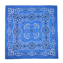 CTM 27 Inch Extra Large Cotton Texas Paisley Bandana, Green