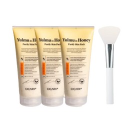 CicaRX Yulmuin Honey Purify Skin Pack Basic Composition (3 pieces + 1 spatula) / 시카알엑스 율무인허니 퓨리파이 스킨팩 기본구성(3개+스파출라1개)