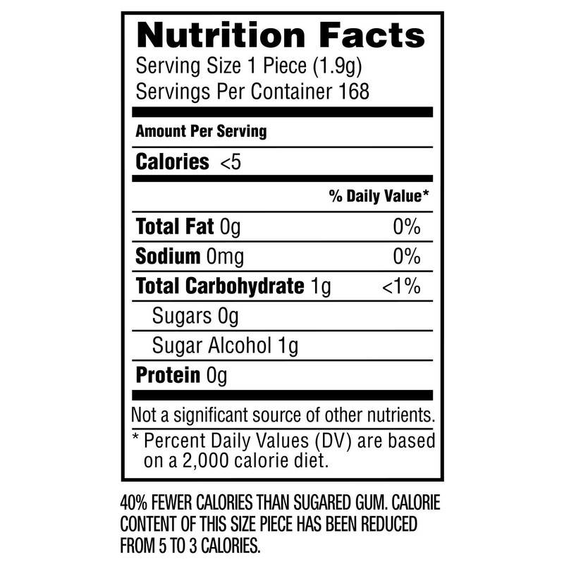 ORBIT Peppermint Sugar Free Gum Individually Wrapped, Bulk Packs of