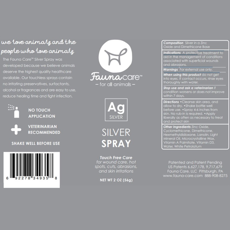 Fauna Care Silver Spray 2 oz