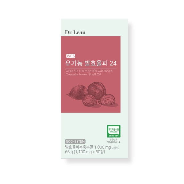 Dr.Lin Organic Fermented Barley 24 (1,100mg x 60 tablets), 1. Fermented Bark 1 box / 닥터린 유기농 발효율피 24 (1,100mg x 60정), 1.발효율피 1박스
