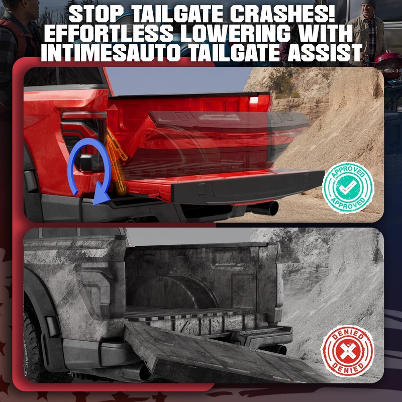 InTimesAuto Truck Tailgate Assist Shock for 2017-2026 Ford F-250 F-350