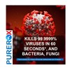 PUREROX Disinfectant Tattoo Parlor, Nail Salon. Eliminate 99.9999% MRSA, VRE,