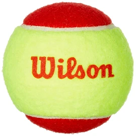 Wilson Tennisbälle Starter Play Green für Kinder und Jugendliche, Gelb, 4er Dose, WRT137400, 6.5