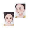 Lwuey Face Painting Exercise Board, Face Make-Up Stencil Make Up