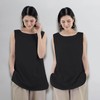 Fourfivesix Haru Women's Tank Top, Long Tank Top, Layered T-shirt,