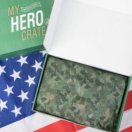 My Hero Crate Microwave Military Care Package - 50 Pcs Variety Gift Basket - Snack Variety Box Pack with Ramen, Candy, Pop Tarts, Nuts, Skittles and More