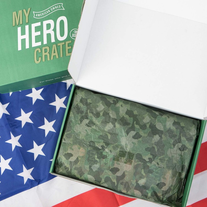 My Hero Crate Microwave Military Care Package - 50 Pcs