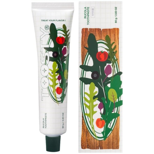 Toosty Korean - Toothpaste - Zahnpasta Rucola Flavor - Rucola