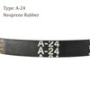 Kozelo A-24 Rubber V-Belts - [24 Inch Pitch Girth] Wrapped