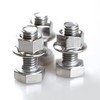 NAKA Hexagon Screw Set Including Nut M10 Photovoltaic Aluminium Profile