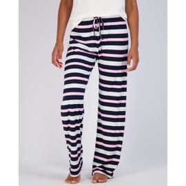 Real Essentials 3 Pack Pajama Pants Women Cotton Lounge Pj Comfy Plaid Sleepwear Flannel Bottoms Sleep Knit Pijamas Mujer Checkered Teen Petite Soft Light Jammies Loose Comfort Ladies Adult Set 8-M