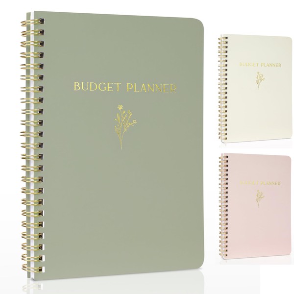 Simplified Monthly Budget Planner - Easy Use 2024 Financial Organizer