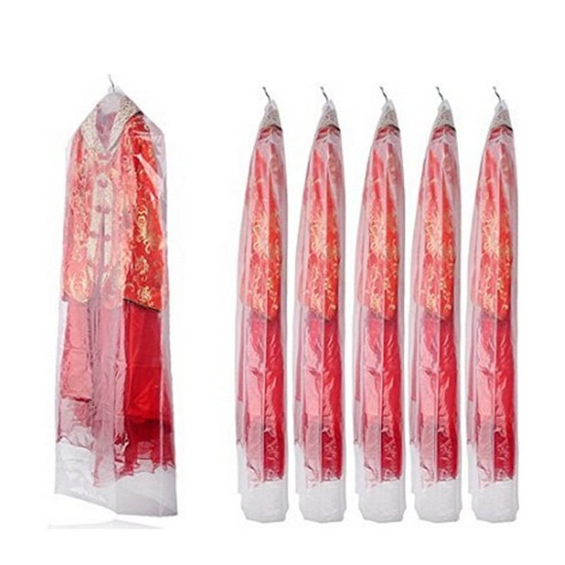 ANCOUS 40 Pcs Kleidung Staubschutz Garderobe Hängen Kleidung Schutz Transparent