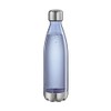 cilio Elegant Blue Transparent Drinking Bottle, 700 ml, Tritan/Stainless Steel