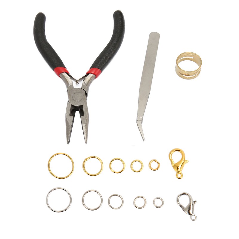 Metal Snaps Buttons with Fastener Pliers Press Tool Kit Copper