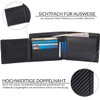 TRAVANDO Men's Wallet Large TÜV RFID Certified Wallet with 13