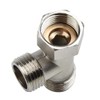 Toilet Diverter Valve Brass T Shape Adapter Connector, G1/2" Hose