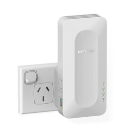 NETGEAR WiFi 6 Mesh Range Extender (EAX15) – Add up to 100 sq. m. and 20 Devices With AX1800 Dual-Band Wireless Signal Booster & Repeater (up to 1.8 Gbps Speed) – WPA3 Security, Smart Roaming