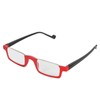 Half Rim Reading Glasses High Definition Spring Hinge Fashionable Rectangular