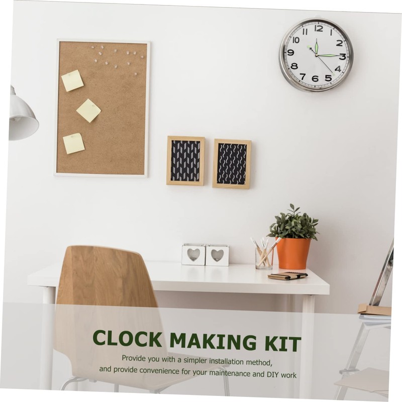 Gadpiparty 10 Sets Glow The Dark Clock Hands Replacement Kit