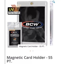 BCW 55PT MAGNETIC HOLDER ONE TOUCH With UV Protection