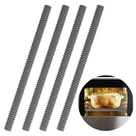 Wallfire Oven Rack Covers Heat Sil Oven Shelf Rack Guard Gold Pack of 41 Long Oven Rack or Heat Silliner Cover against burns scars oven rack or oven rack heat silliner cover against burns sca