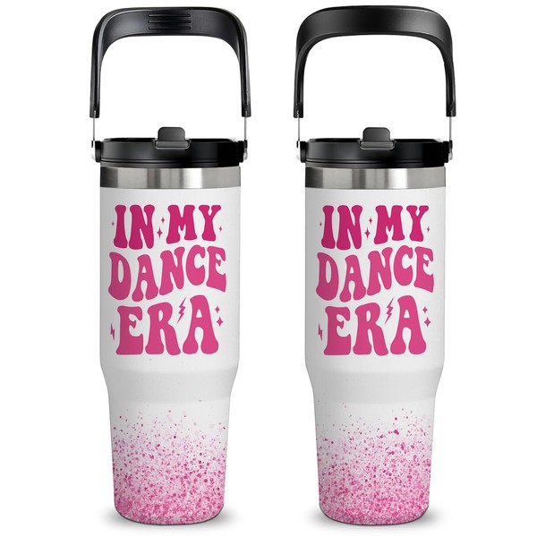 Dance Gift for Girls - 30oz Dance Tumbler with Handle,