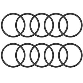 TA-VIGOR 10Pcs Nitrile Rubber O-Rings, 43mm OD 37mm ID 3mm Width Rubber Washers Spacer O-Rings Gasket kit, Metric Sealing Gasket for Hose, Faucet, Automotive, Plumbing