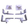 Kawaki Hardware SOWA Swing Lock Hinge, Silver 5250S, Top and