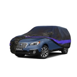 Molebt Car Cover Custom Fit for Subaru Outback 2000-2024, Outdoor Waterproof All Weather Full Exterior Cover Rain Snow Sun UV Protection.