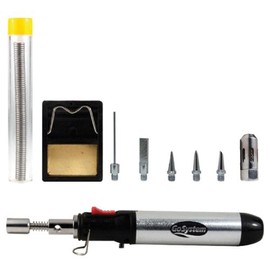 GoSystem Micro Tech Pen Torch Kit, Silver