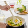 Pack of 2 Silicone Solid Turner, Non Stick Slotted Kitchen