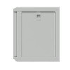 NavePoint 11.8 in Wall Mount Network Cabinet, 6U, Glass, Gray