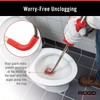 Ridgid K-3 3-Foot Toilet Auger w/ Bulb Head - 59787