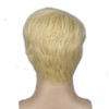 Lydell Short Straight Synthetic Wigs with Bangs for Men Blonde