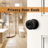 Probrico Privacy Door Knobs Door Handles, Interior Door Knobs Keyless