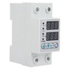 Overvoltage Undervoltage Protector LED Adjustable Self Reset Current Protector AC