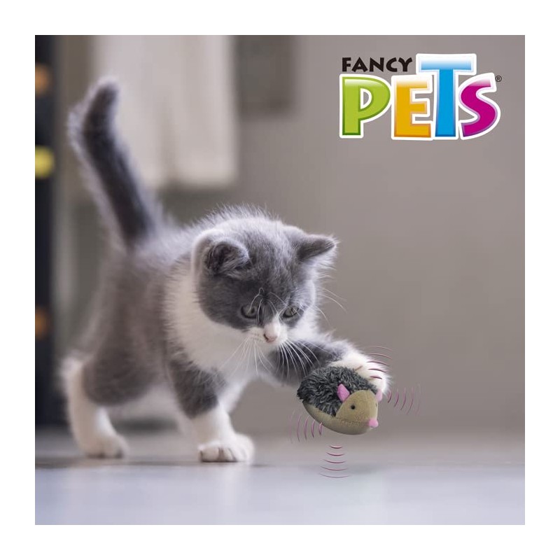 Fancy Pets Juguete Catch con Forma de Erizo Que Vibra