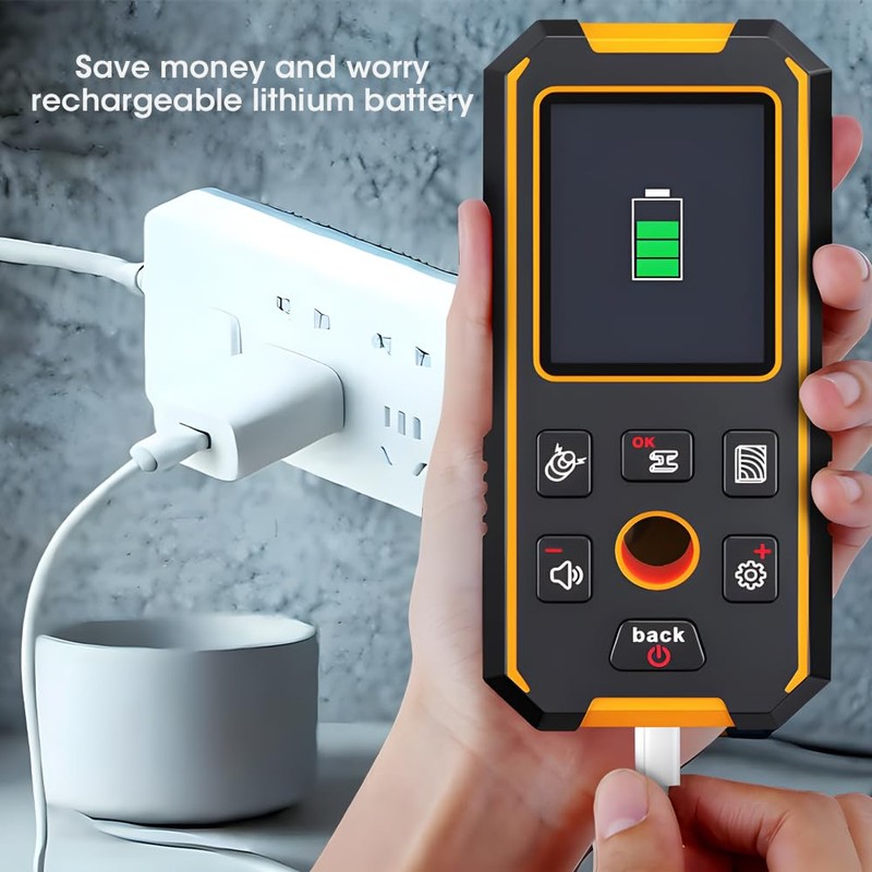 3 in 1 Stud Finder Wall ScannerLaser Distance Meter, Multifunctional