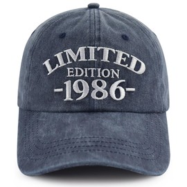 38th Birthday Gifts for Women Men, Limited Edition 1986 Hat, 38 Year Old Party Decorations Baseball Cap for Fathers Mothers Day Thanksgiving Christmas