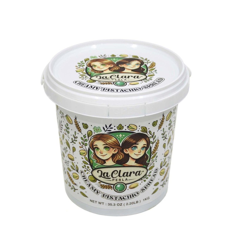 La Clara Perla Creamy Pistachio Spread, Pistachio Cream (For Dubai