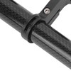 20CM Carbon Tube Bicycle Handlebar Extender Bracket Mount Bike Headlight