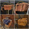 Gusti Rene P. Handlebar Bag Leather with Plate Handlebar Bag