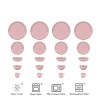 September Promotion 20 Pc Pink Ceramic Dinnerware SetWholesale Restaurant Ceramic