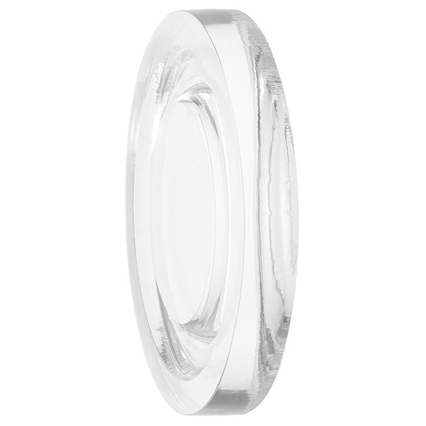 TEHAUX Transparent Jewelry Design Plate with Accurate Measurement Scale for