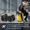 Zoofen Luggage Wheels Replacement 4 pcs Suitcase Replacement Wheels Wear-Resistant