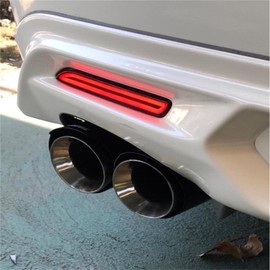 FFOCCO Three Funtions Red LED Rear Bumper Reflectors Turn Signal Light for Toyota Camry Matrix