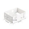 Hsthe Sea 2 Pieces Box Mounting Brackets, 2 Sets for